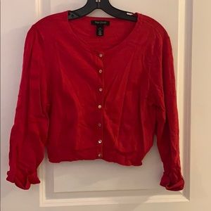 White House blade market cardigan Sz M